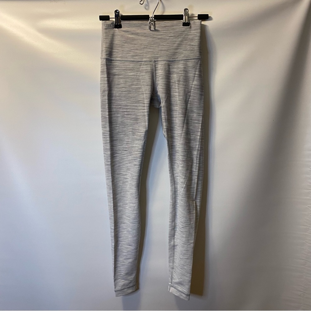 Lululemon Gray High-Waisted Leggings